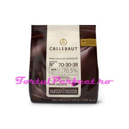 Callebaut – Ciocolata neagra – 70.5% cacao, 10 kg