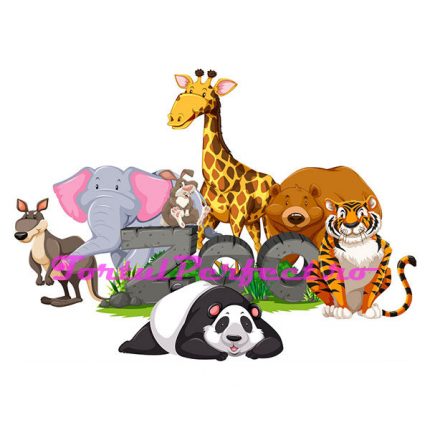 Imagine comestibila “Animalute Zoo”