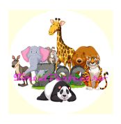 imagine comestibila “animalute zoo”