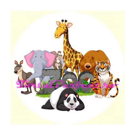 Imagine comestibila “Animalute Zoo”