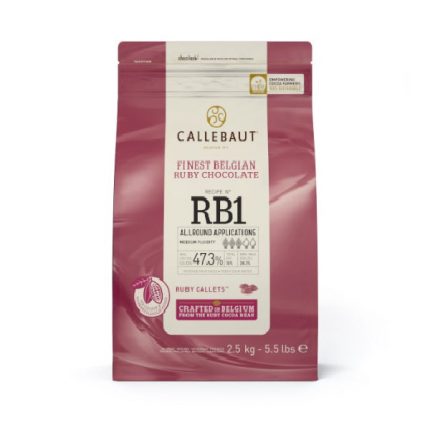 Ciocolata Barry Callebaut Rubby 47,3%, 2,5 Kg
