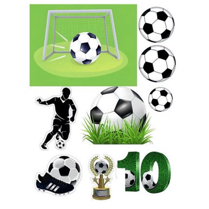Imagine comestibila “Colaj Fotbal”