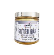 colorant auriu alimentar pudra metalizat glitter gold 50g, dr gusto