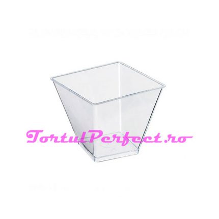 Set cupe 120 ml aperitiv sau desert / 25 buc