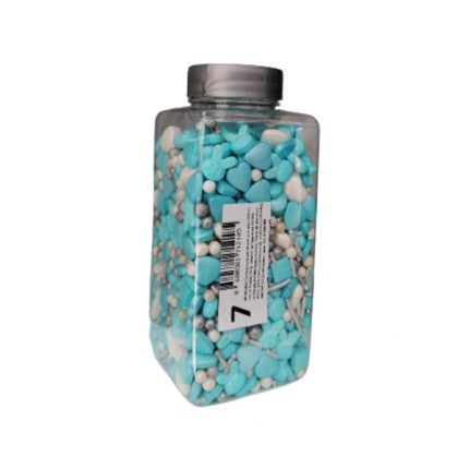 Bomboane pentru decor Confetti bleu 250g, Dr Gusto 7