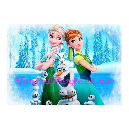 Imagine comestibila “Elsa si Ana din Frozen”