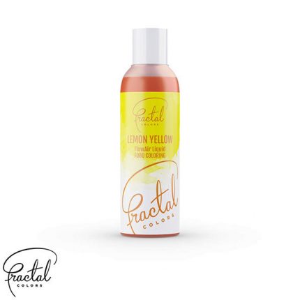 Colorant lichid galben Lemon 100 ml – Fractal