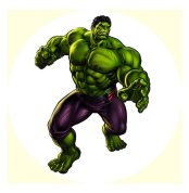 imagine comestibila “amazing hulk”