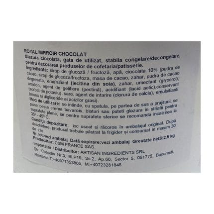 Ingrediente glazura de ciocolata