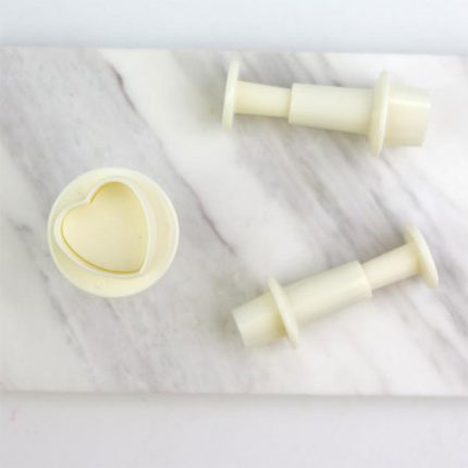 Set 3 decupatoare “Inimi”, pentru fondant / martipan