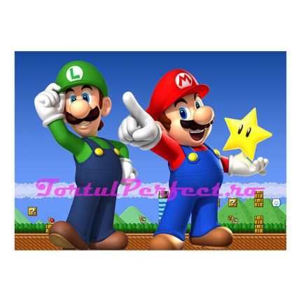 Imagine comestibila “Super Mario”