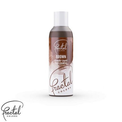 Colorant lichid maro Brown 100 ml – Fractal