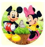 imagine comestibila “mickey si minnie”