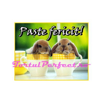 Imagine comestibila “Iepurasul de Paste”