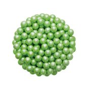 perle din zahar verde deschis 8mm, 90g dr gusto
