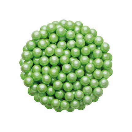 Perle din zahar verde deschis 8mm, 90g Dr Gusto