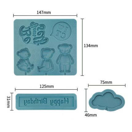 Set mulaj silicon “Ursulet”