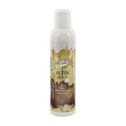 Spray colorant metalizat 250 ML – auriu / gold, Dr Gusto