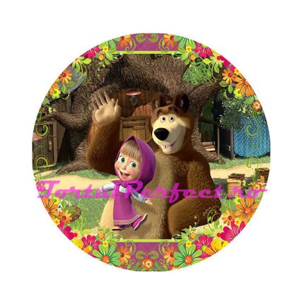 Imagine comestibila “Masha si Ursul”