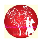 imagine comestibila “valentine’s day”