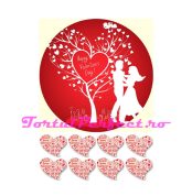 imagine comestibila “valentine’s day”
