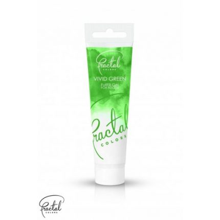 Colorant gel verde intens Vivid Green, Fractal 30g