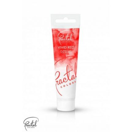 Colorant gel rosu Vivid Red, Fractal 30g