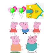 imagine comestibila “peppa pig”