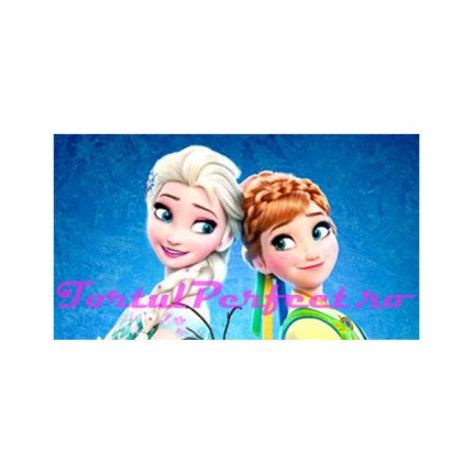 Imagine comestibila “Elsa si Ana din Frozen”