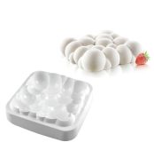 mulaj mare tort din silicon 3d, nori