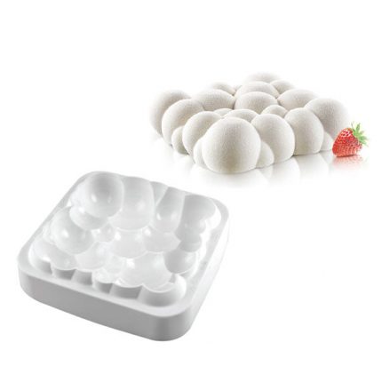 Mulaj mare tort din silicon 3D, nori