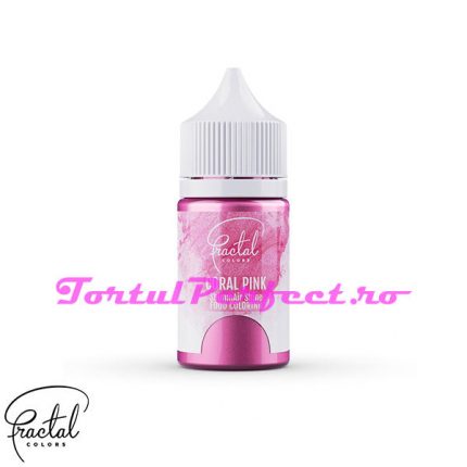 Colorant lichid roz Coral Pink 33g – Fractal