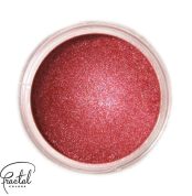 colorant pudra rosu inchis cu sclipici supearl shine ruby, fractal 10 ml