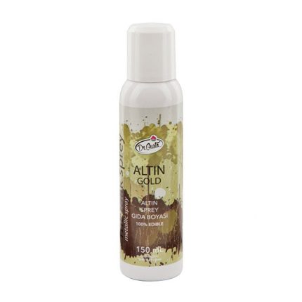 Spray colorant metalizat 150 ML – auriu / gold, Dr Gusto