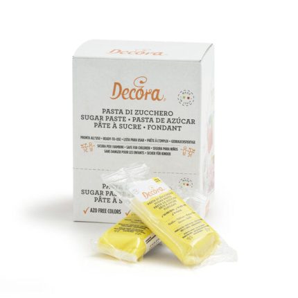 Pasta de zahar galbena 100 g, Decora