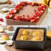 Tava pentru copt dreptunghiulara 23.5×23 cm, Decora