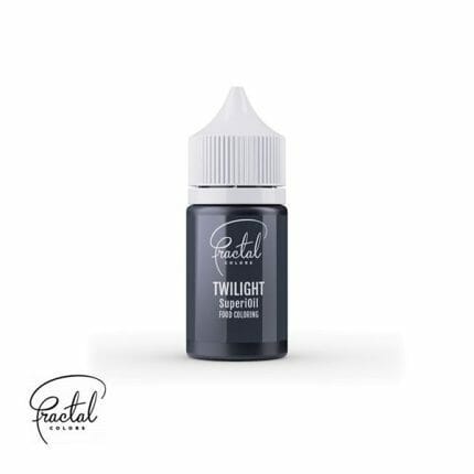 Colorant alimentar Twilight pe baza de ulei, SuperOil Fractal 30 ml