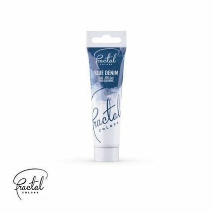 Colorant gel albastru Blue Denim, Fractal 30g