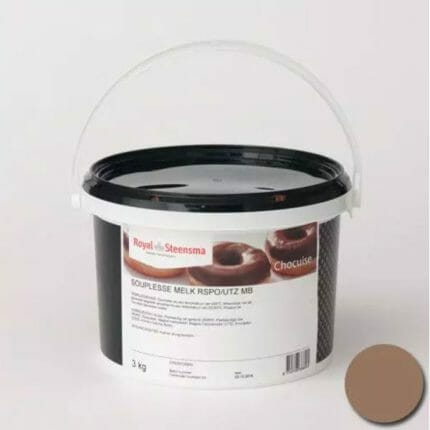 Glazura Souplesse ciocolata cu lapte, 3 kg