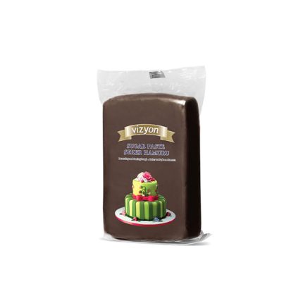 Cutie 12×1 kg, pasta de zahar Vizyon, maro