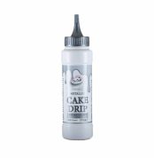cake drip metalic silver