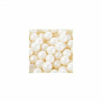 perle de zahar alb perlat 9mm