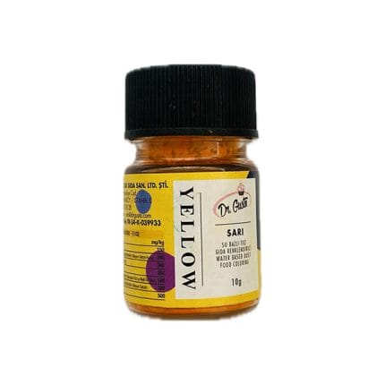 colorant alimentar pudra galben dr gusto 10g