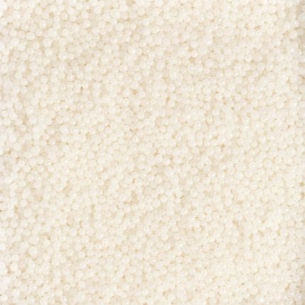 perle de alb stralucitor 2mm Decora