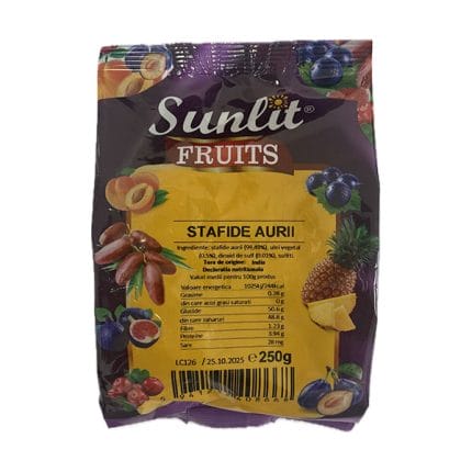 Stafide aurii deshidratate
