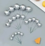 cake balls argintii sidef