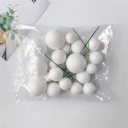 cake balls albe cu sclipici 3
