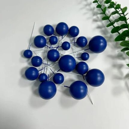 cake balls albastru royal mat