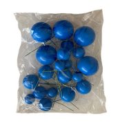 cake balls albastru royal sidefat
