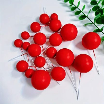 cake balls rosu mat